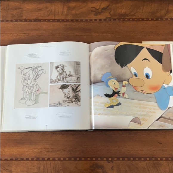 Disney Artist signed Pinocchio Pierre lambert animation book films - Picture 12 of 16